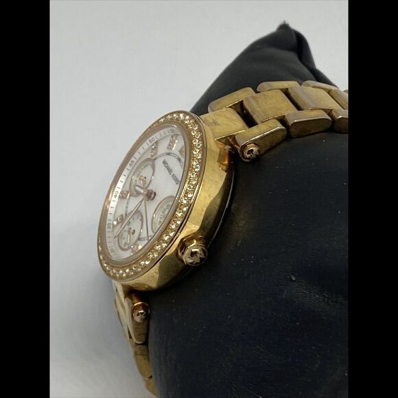 Michael Kors Parker MK5616 Womens Stainless Steel Analog Dial Quartz Watch EY892 - Picture 4 of 12